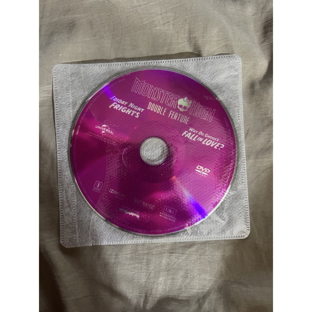 Monster High: Friday Night Frights / Why Do Ghouls Fall in Love? DVD ONLY‎